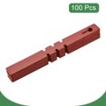 thumbnail image 3 of Unique Bargains PVC Plant Label Stake 21 x 2 cm Water Resistant for Garden Red 100 Pack, 3 of 5