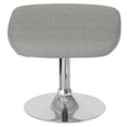 thumbnail image 4 of Egg Series Light Gray Fabric Ottoman, 4 of 4