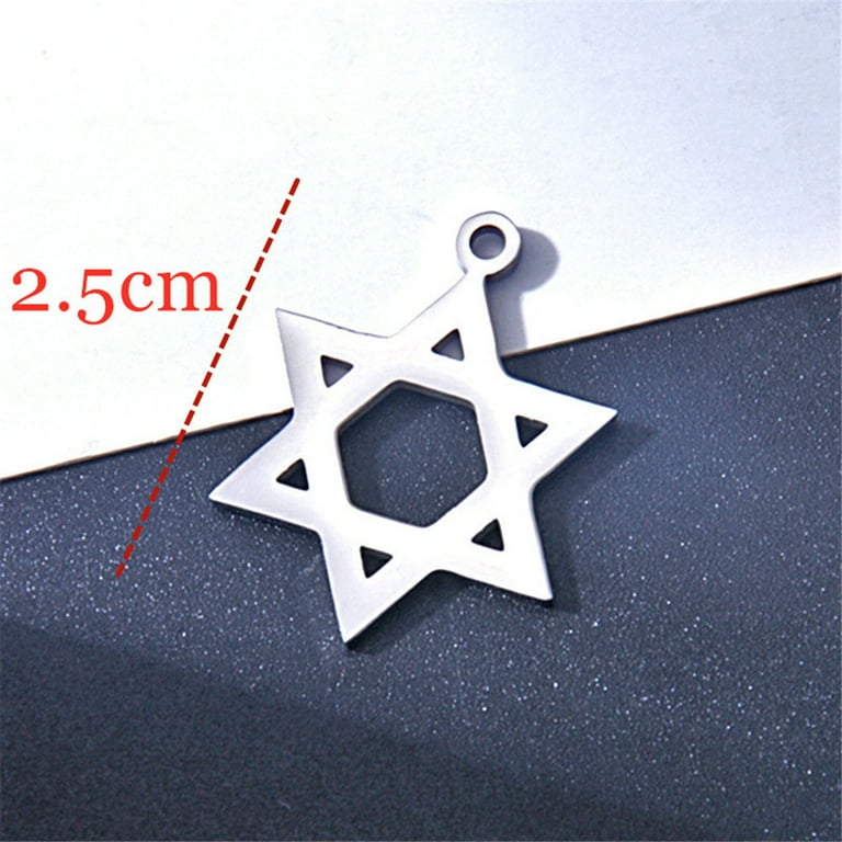 Custom Engraved Silver 925 Jewish STAR OF DAVID Large