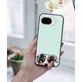 thumbnail image 5 of WIRESTER Shockproof Soft Rubber Cover Case for Google Pixel 10a 6.3" 2026, Animal Merle Aussie Australian Shepherd Dog On Aero Blue Background, 5 of 5