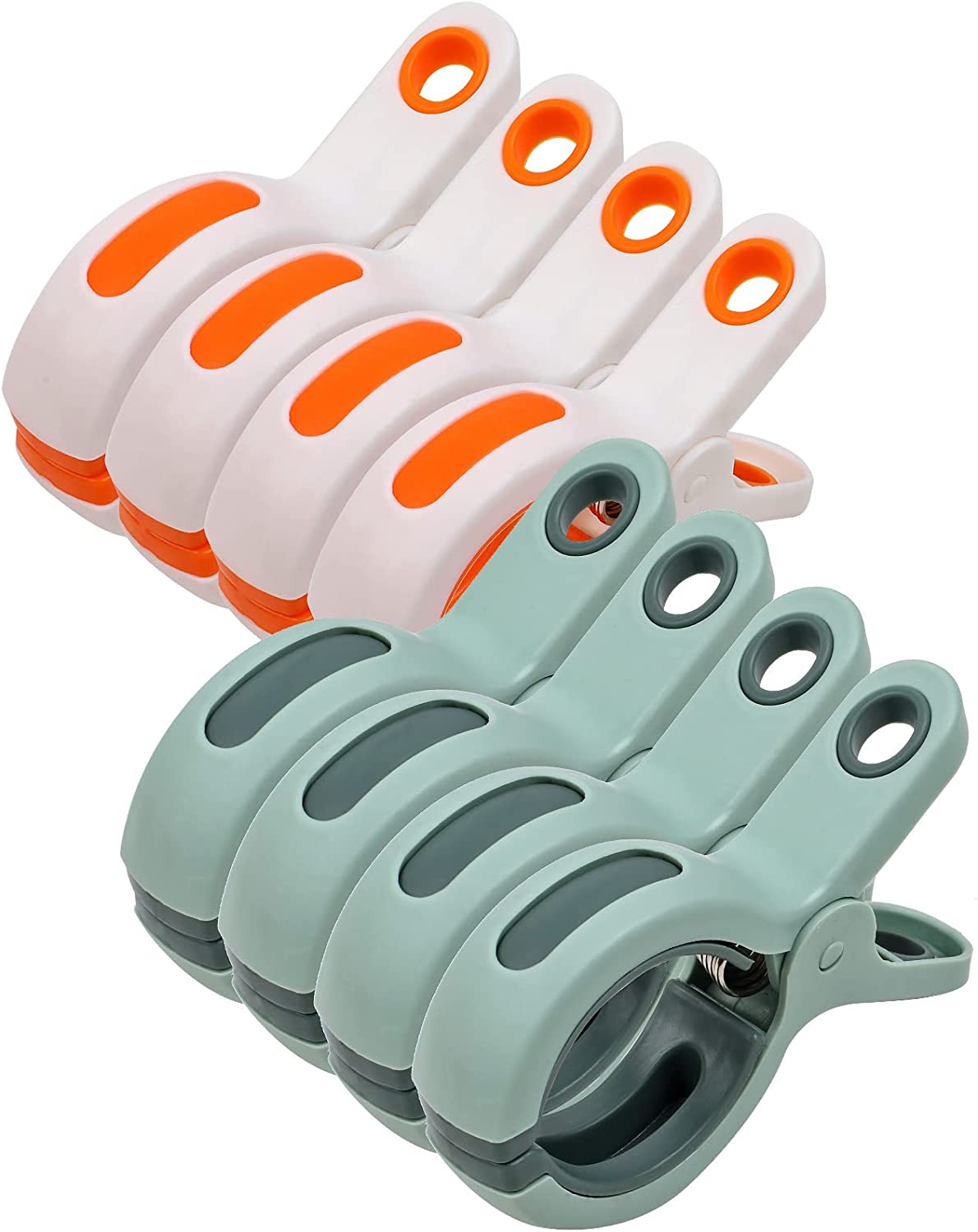 6 Pack Beach Towel Clips for Beach Chairs Cruise, Beach Chair Clips for