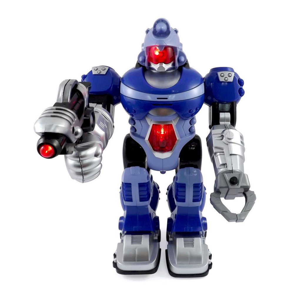 Super Android Robot Toy for Kids with Space Blaster, Grip Claw Hand