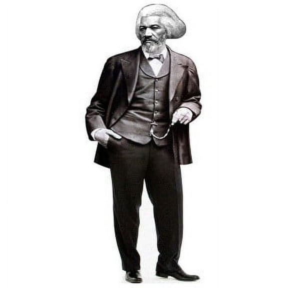 H10129 Frederick Douglass Cardboard Cutout Standup Standee