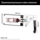 thumbnail image 4 of Overhead Valve Spring Remover Compressor Stem Engine Seal Keeper Replace Tool Valve Spring Compressor, Carbon Steel Overhead Valve Spring, 4 of 5