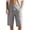 Gray -AE08, variant on Inglocry Mens Bermuda Linen Shorts Knee Length Elastic Waist Drawstring Casual Wide Leg Summer Shorts with Pockets 2026 Earthy Yellow M