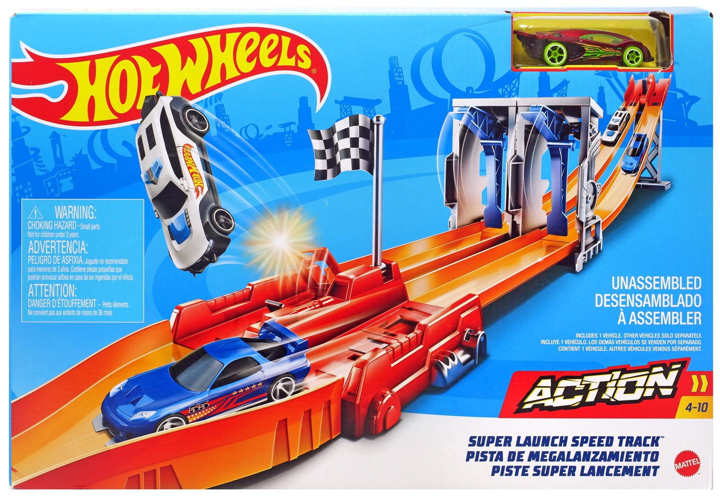 Hot Wheels Dual Race Super Launch Speed 