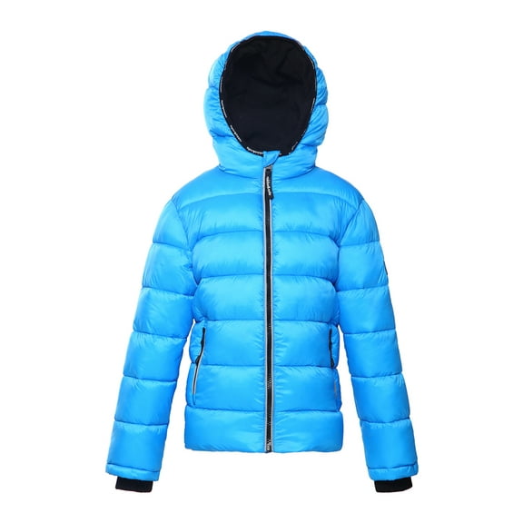 Rokka&Rolla Boys' Heavy Winter Puffer Jacket Bubble Coat, Sizes 4-18