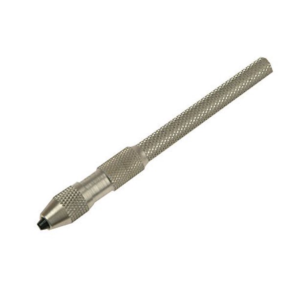 STARRETT 162D Pin Vise,0.1150.187 In,Nickel Plated
