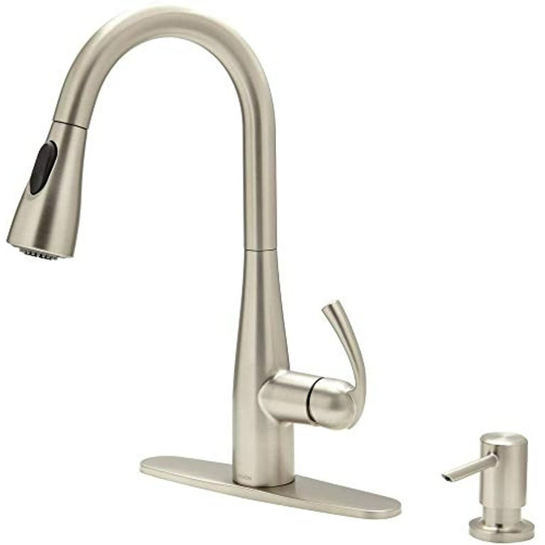 MOEN Essie Single-Handle Pull-Down Sprayer Kitchen Faucet with