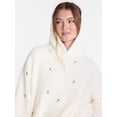thumbnail image 4 of No Boundaries Cozy Teddy Hoodie, Women’s XS-2X, 4 of 5