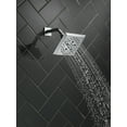 thumbnail image 2 of 5-Spray H2Okinetic® Angular Modern Raincan Shower Head in Chrome 52664, 2 of 11