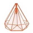 thumbnail image 4 of Lámpara Colgante Hierro + Tela Perfecl Jau Naranja Tipo 1, 4 of 7