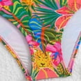 thumbnail image 5 of Cowsor 8-13 Years Girls Two Piece Swimsuit Set with Chest Pad Floral Print Skirted Bathing Suit Modest Swimwear for Summer Beach Hot Spring, 5 of 7