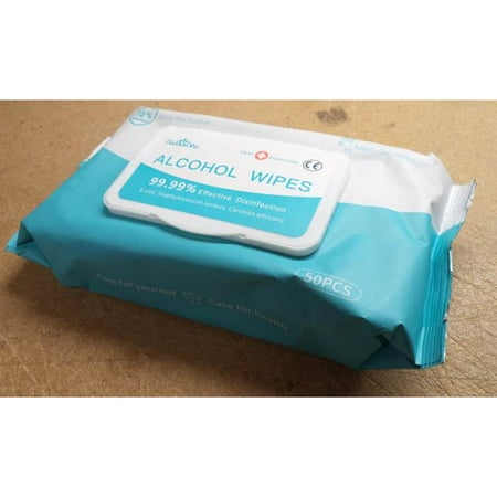 HB-16260 - ISOPROPYL ALCOHOL WIPES 6X7INCH 75% ALCOHOL (50 pcs/pkg