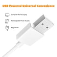 thumbnail image 1 of Light Bulb,Usb Refill Vanity Mirror Led Makeup Mirror, 1 of 6
