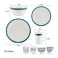 thumbnail image 6 of Pfaltzgraff® Ezra Blue 16-Piece Dinnerware Set Round, 6 of 8