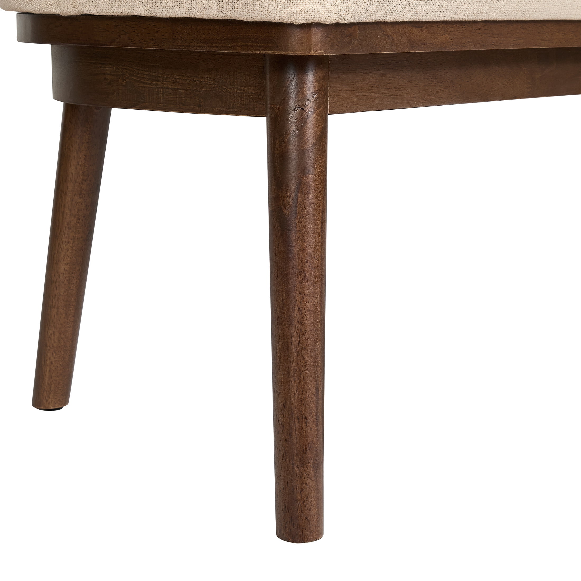 Better Homes & Gardens Springwood Dining Bench, Walnut Wood Finish