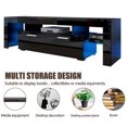 thumbnail image 5 of SESSLIFE TV Console Table for 70 Inch TV, Large Television Stand with 16 LED Lights, TV Cabinet with Storage and 2 Drawers, TV Cabinet for Living Room, Bedroom, 5 of 12