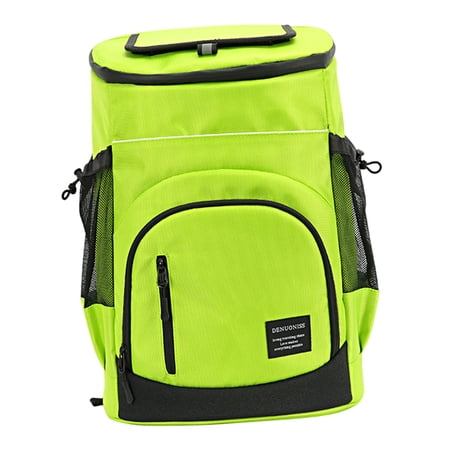 36 Cans Insulated Backpack Bag for Men Women Picnic  Hiking  Camping  Fishing   Green