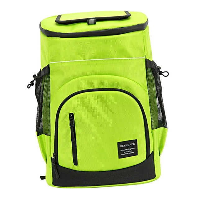 Mochila Aislada con Enfriador de Cerveza Shamjiam Verde 36 Latas