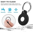 thumbnail image 4 of AirTag Case Compatible with Apple AirTag Case for AirTag Keychain,Pet AirTag Collar-Lime White Lime White 1Pack, 4 of 4