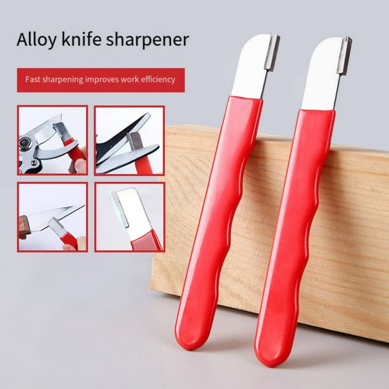 3 Packs Garden Scissors Sharpener Multifunctional Portable Tool for Kitchen Shears  Pruners Knives with Non Slip Grip Home Gardening Sharpening Stone -  Walmart.com