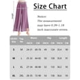 thumbnail image 6 of FEOYA Modern Dance Pants Women 2 Layers Side Slit Mesh Flowing Classical Trousers Elastic Waist Wide Leg Practice Loungewear for Ballet Yoga Pilates L, 6 of 6