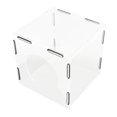 thumbnail image 2 of Fyearfly Caja De Polvo De Pulido Cerrada, Caja De Polvo De Pulido De Caja De Polvo De Cubierta De Polvo Transparente De Acrílico para Pulido De Pulido De Grabado, 2 of 5