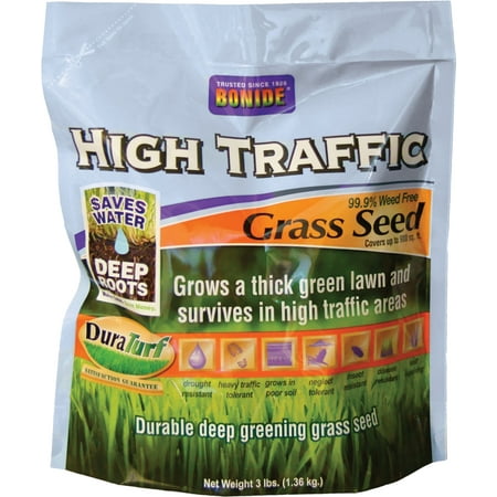 Bonide 60281 3 Lb High Traffic Grass Seed