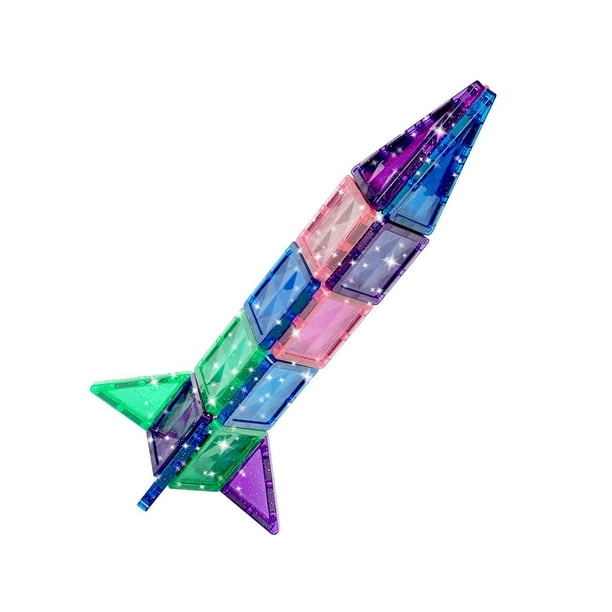 CreateOn Crayola Glitter PIP Magnetic Tile 24-Piece Set