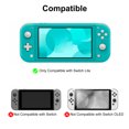 thumbnail image 2 of EEEkit Clear Case and Screen Protector Fit for Nintendo Switch Lite, Protective Cover Case with Ergonomic Grip, Shockproof Anti-Scratch Non-Slip, 2 of 7
