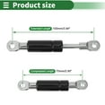 thumbnail image 4 of Unique Bargains 100mm/3.94" Gas Struts 100N Gas Springs Black Carbon Steel 2 Pcs RV Car Toolbox Lid Storage Box Cover Cabinet Door Cover, 4 of 7