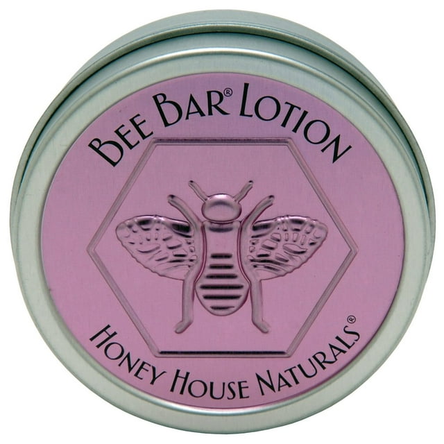 Honey House Naturals Loción en barra de abeja pequeña, lavanda, 0,6 onzas