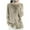 Khaki, variant on ShiShine Women's Crew Neck Solid Warm Long Sleeve Sweater Single Breasted Knitted Jumper Cardigan
