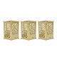 thumbnail image 5 of Portalápices Jadeshay juego de 3 metal dorado organizador de bolígrafos de oficina, 5 of 14