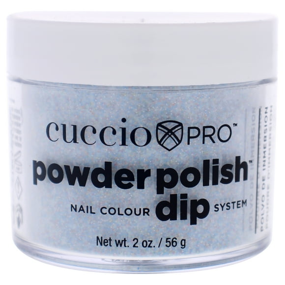 Pro Powder Polish Nail Colour Dip System - Light Blue Glitter