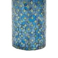 thumbnail image 6 of DecMode 3 Candle Teal Metal Handmade Candle Holder with Mosaic Pattern, Set of 3, 6 of 11