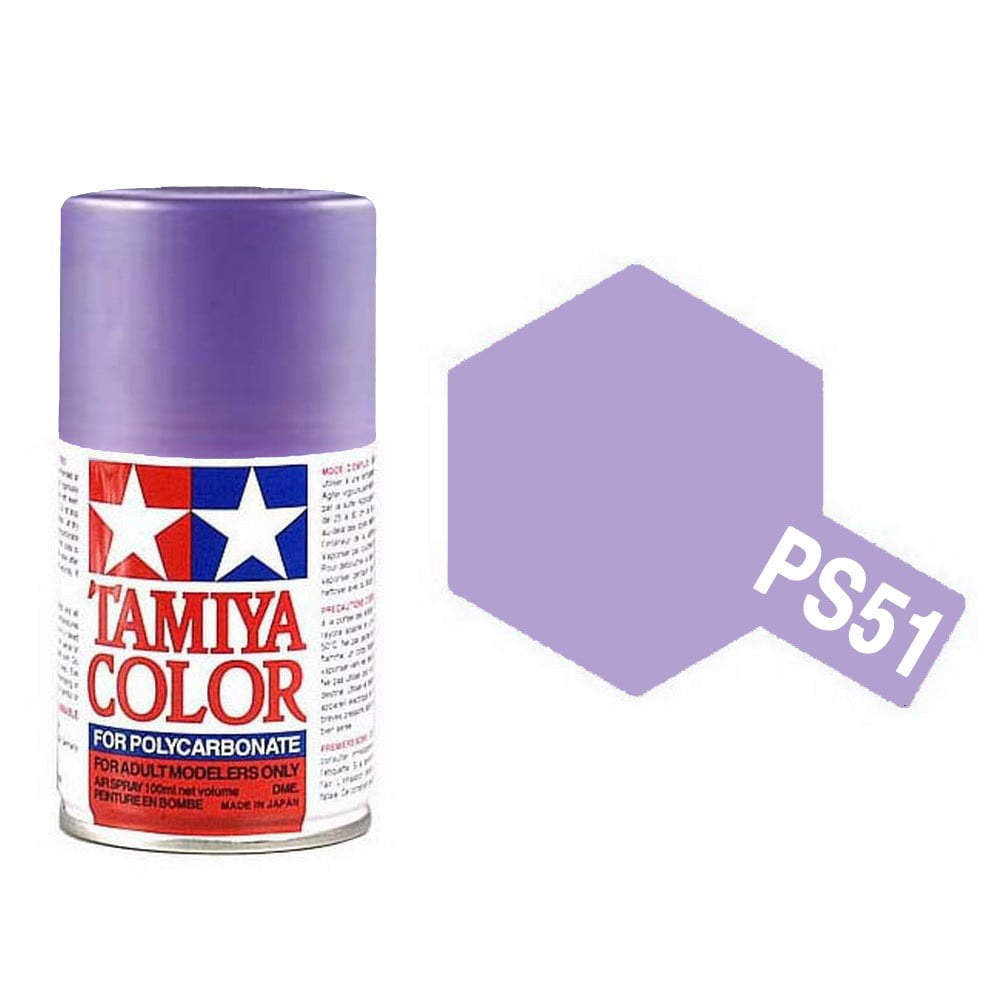 Tamiya Color Polycarbonate Spray Paint PS-5 Black (86005) Not for