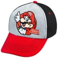 thumbnail image 1 of Gorra de béisbol Nintendo Super Mario Boys de 4 a 12 años, 100% algodón, 1 of 7