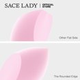 thumbnail image 4 of Esponja de maquillaje SACE LADY, doble cara para uso seco y húmedo, diseño ergonómico para un acabado profesional. Ideal para base, BB cream, polvo y corrector. ¡Hazte con la tuya ahora!, 4 of 7