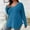 Sky Blue, variant on Hauaitttt Plus Size Women ’s Casual Fall Sweaters with V Neck and Long Sleeves Great for Going Out Long Underwear Shirt Men Thermals Top and Bottom Set Ladies Thermal Tops Pack plus Size Thermal Tops