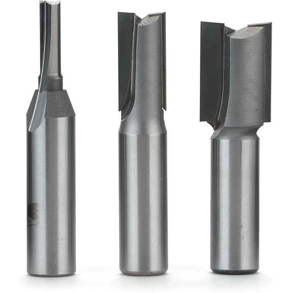 Whiteside Router Bits 470 Undersize Plywood Dado 3 Piece Set with 7/32-Inch,15/32-Inch, and 23/32-Inch Cutting Diameter with 1/2-Inch Shank