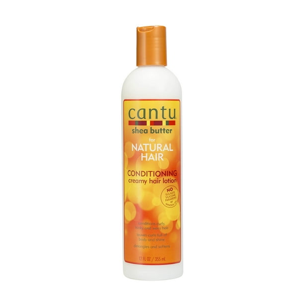 Cantu Shea Butter for Natural Hair Conditioning Creamy Hair Lotion, 12 oz -  