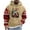 Khaki, variant on Mens Hoodie Pullover Fashion Relaxed Christmas Printed Long Sleeve Mens Workout Clothing,White,6XL