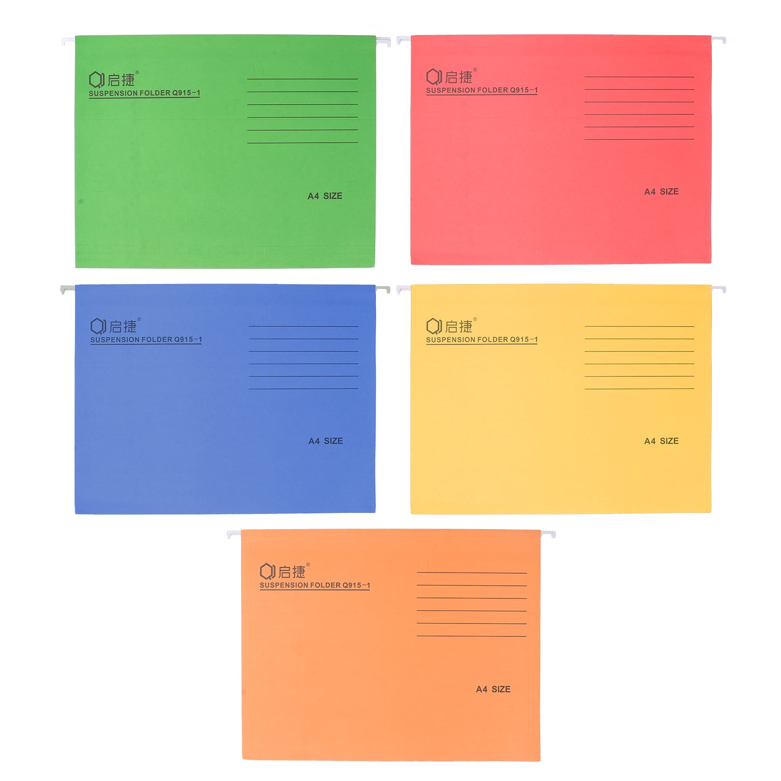 OUNONA File Folders Hanging Size Files Letter Filing