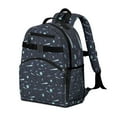 thumbnail image 3 of Moon Student Backpack Adjustable Shoulder Straps Chest Buckle Lightweight Durable School Backpack, 3 of 6