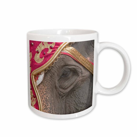 3drose, Wisconsin, Elephants at Great Circus Parade - Us50 Mde0078 - Michael Defreitas, 15oz Mug