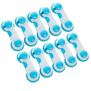 Cabinet Locks Child Safety 12 Pack  Baby Safety Cabinet Locks with Screws  Baby Proof Drawer Lock Child proofing cabinets latches for Kids Latch for  Drawers & Door Child Safety Locks (Standard)