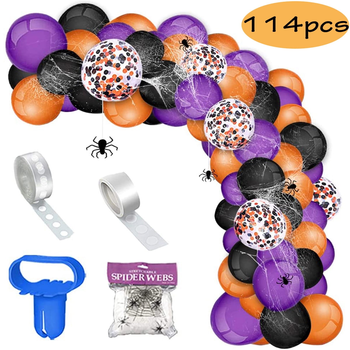 Hocus Pocus Decor Halloween Decorations Balloons Arch Garland Kit ...