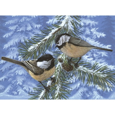 Royal Brush Adult Painting by Numbers Kit, Pine Birds